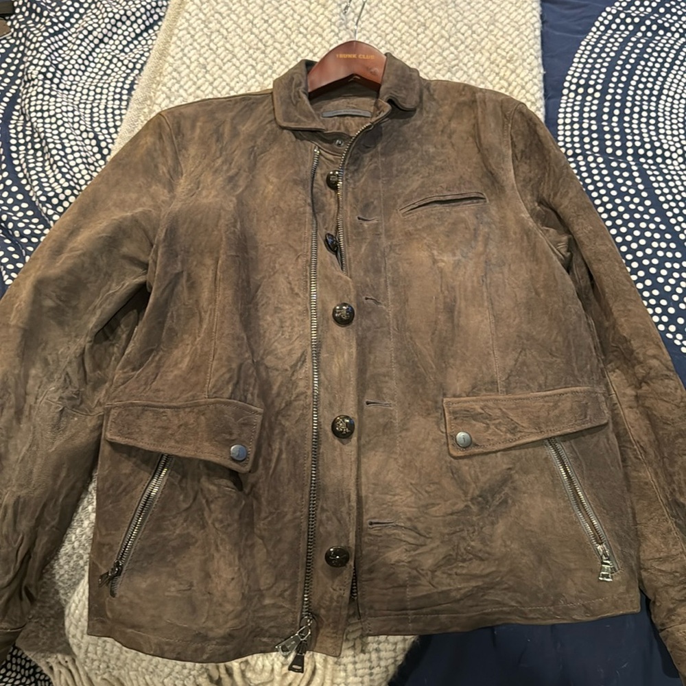 John Varvatos 100% Sheepskin Jacket - Size 50
